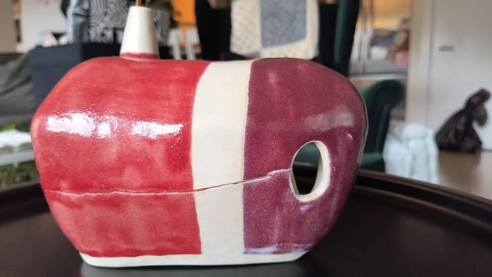 Porcelain Handmade Vase