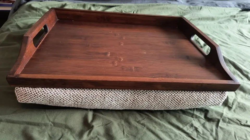 Lap Table with Cushion - for food/laptop