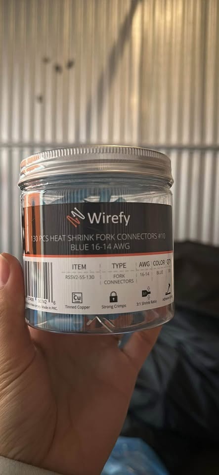 Wirefy Heat Shrink Fork Connectors #10 - photo 2