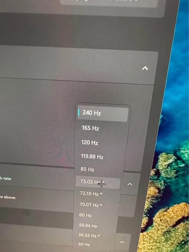 Msi 240hz monitor image indicator(3)