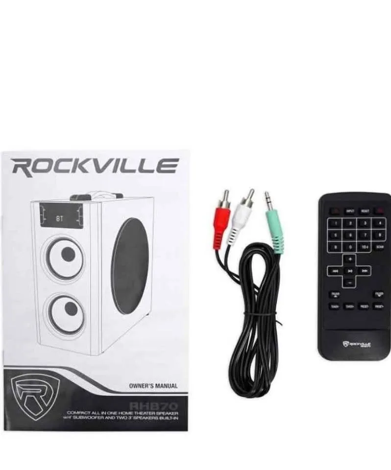 Rockville RHB70 Home Theater Compact Powered Speaker System image indicator(4)