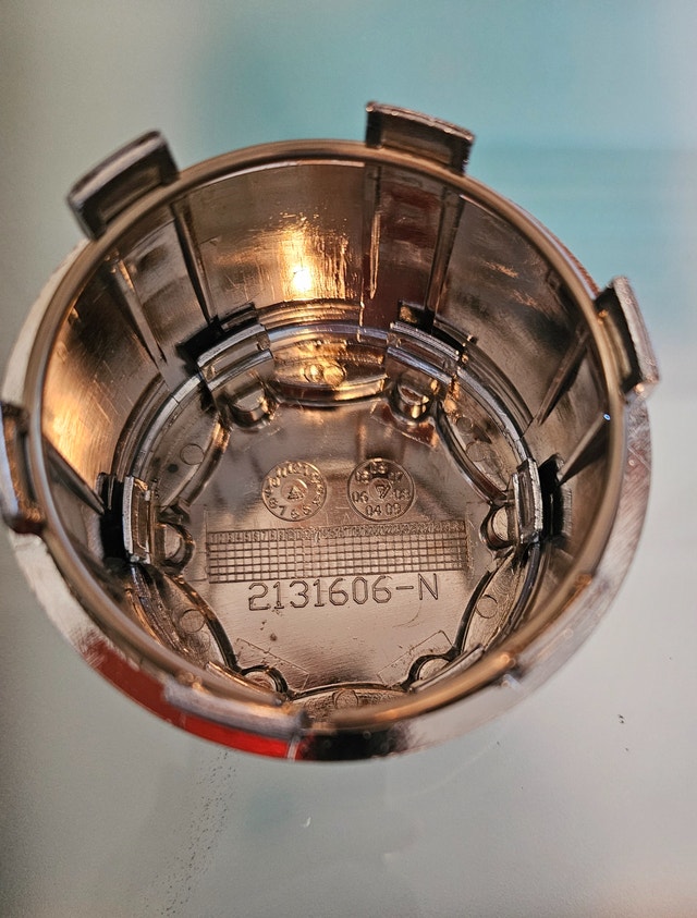 New! MB Motoring Chrome Wheel Center Cap - photo 2