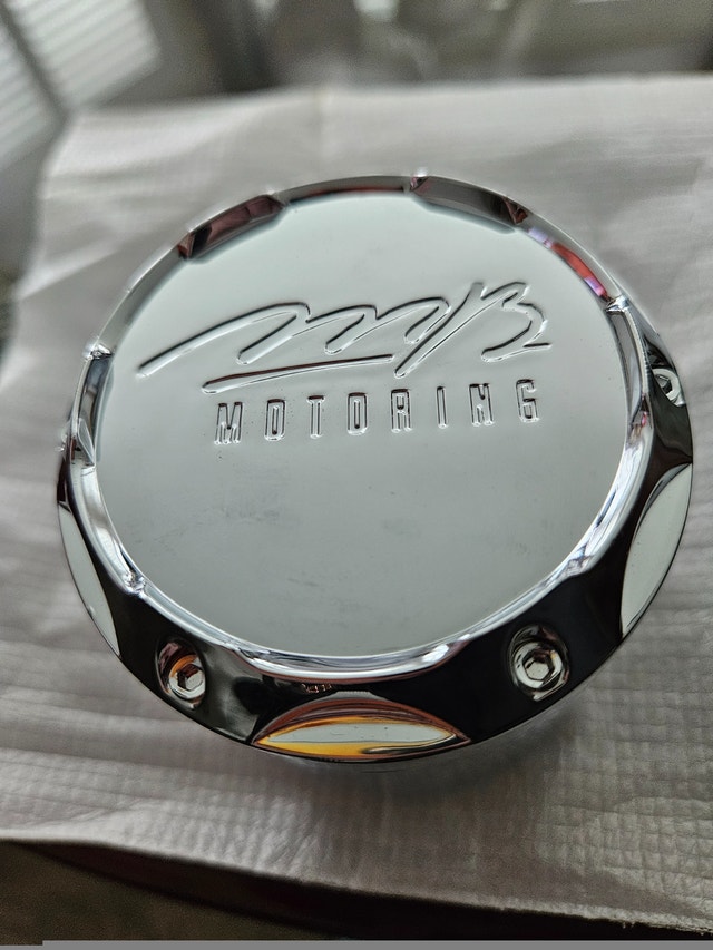 New! MB Motoring Chrome Wheel Center Cap - photo 4