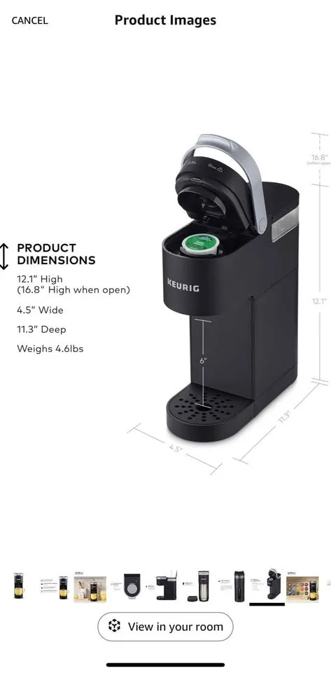 Keurig K mini coffee machine image indicator(4)