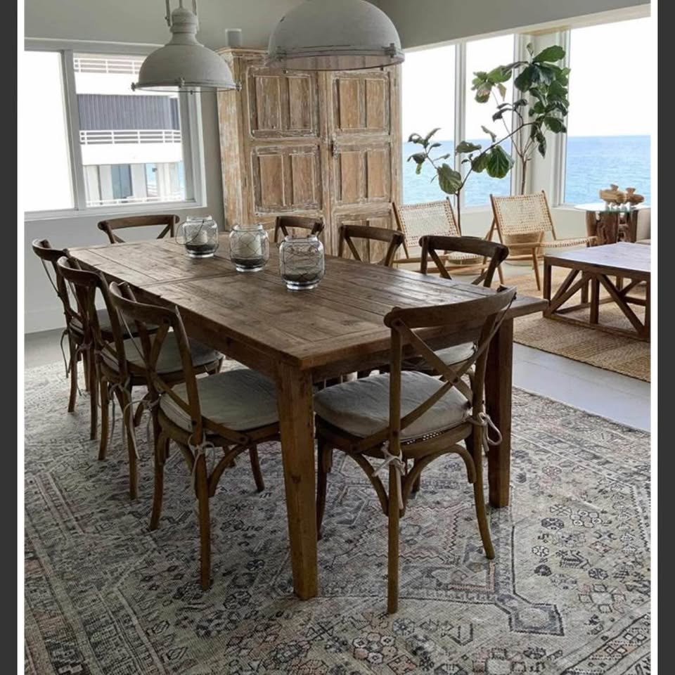 8*10 Vintage-Style Area Rug - Gray & Beige Tones - photo 2