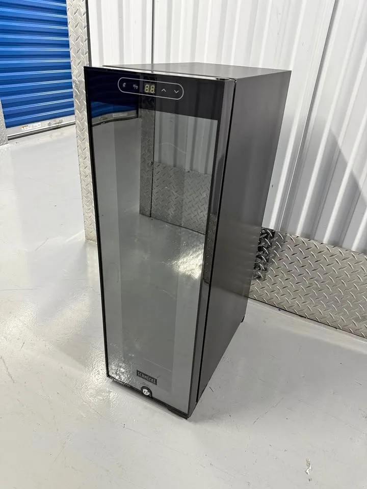 Wine Cooler 12 Bottle Rack Temperature Control Schmecke