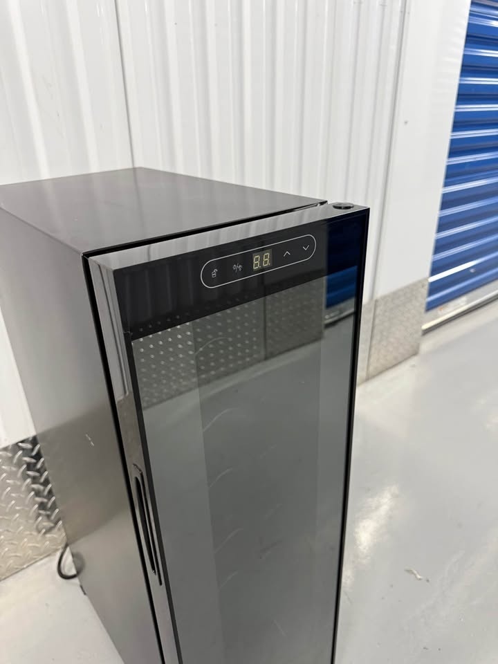 Wine Cooler 12 Bottle Rack Temperature Control Schmecke - photo 3
