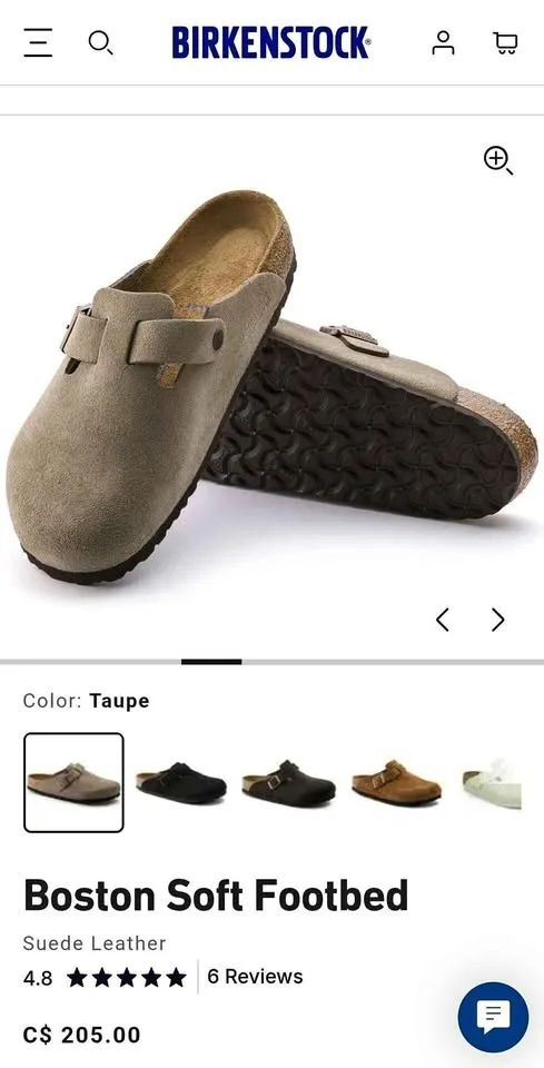 New! BIRKENSTOCK Boston Clogs