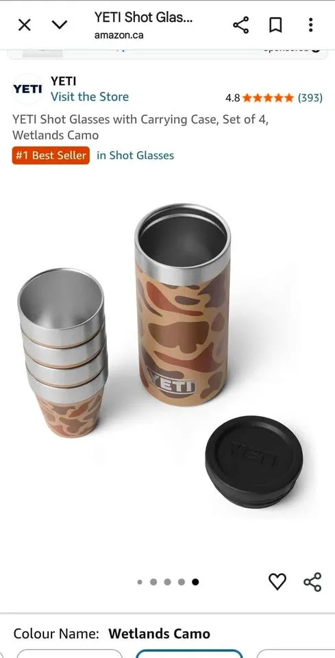 YETI Shot Glasses & Carrying Case image indicator(4)