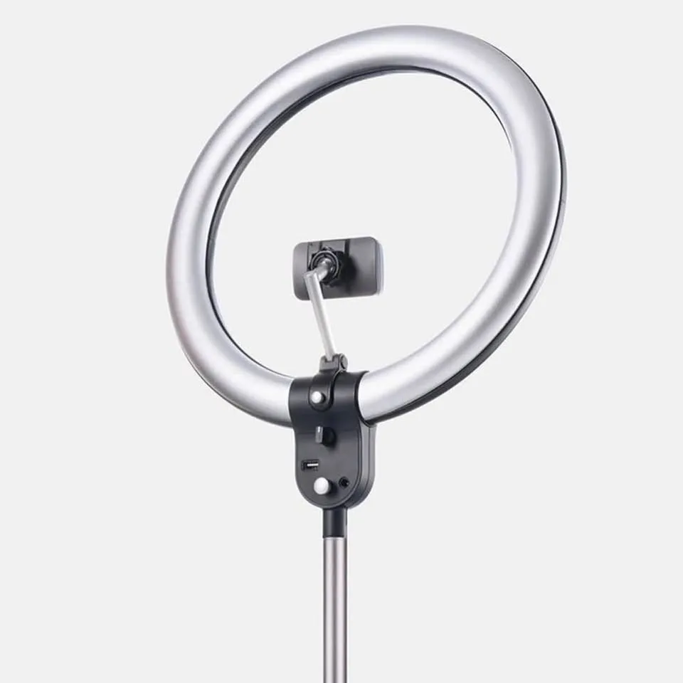 Brand New Daylight Aura Ring LED Floor Lamp image indicator(4)