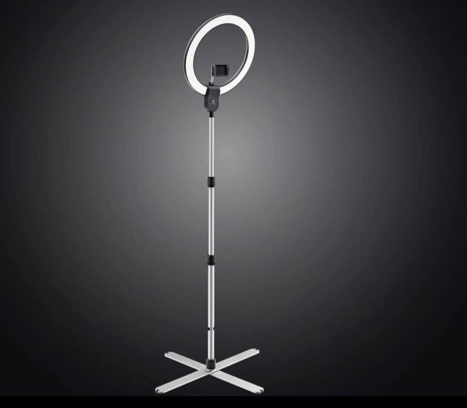 Brand New Daylight Aura Ring LED Floor Lamp - photo 5