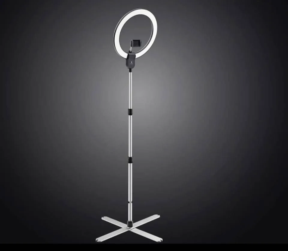 Brand New Daylight Aura Ring LED Floor Lamp image indicator(5)