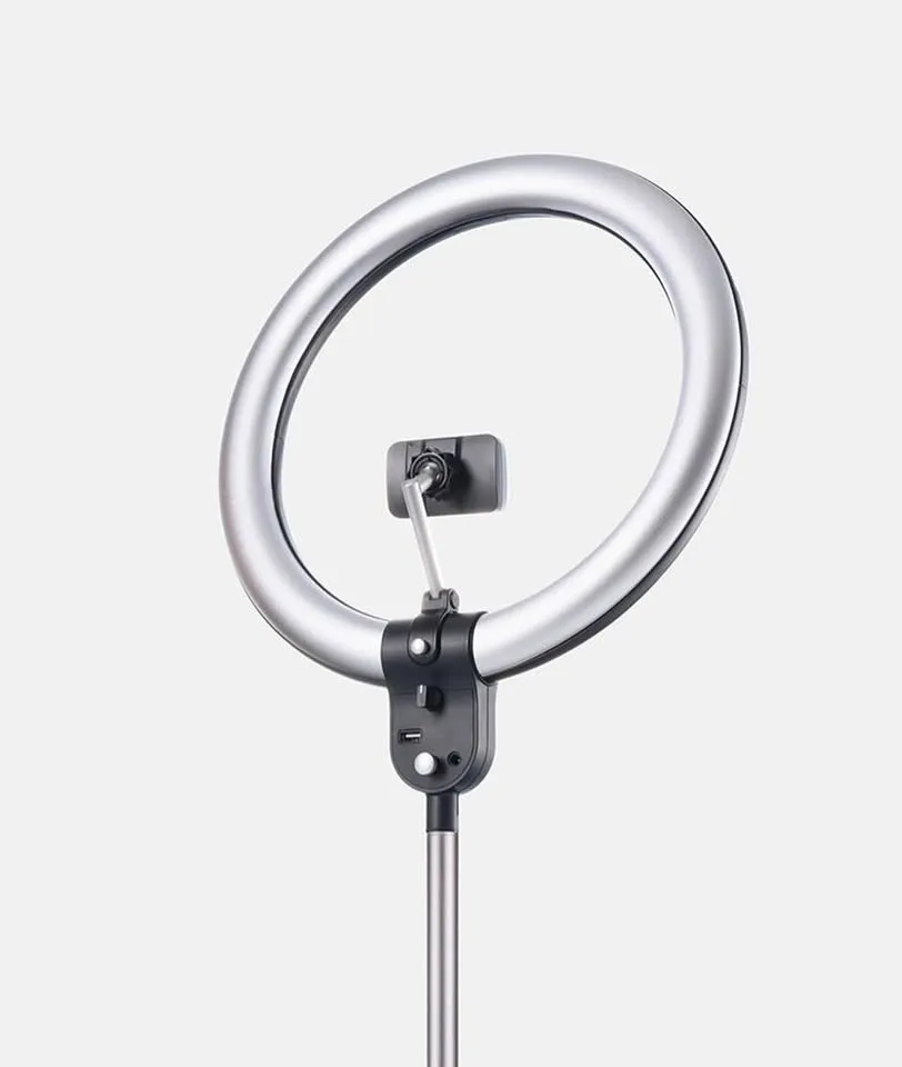 ✨ Brand New Daylight Aura Ring LED Floor Lamp image indicator(6)