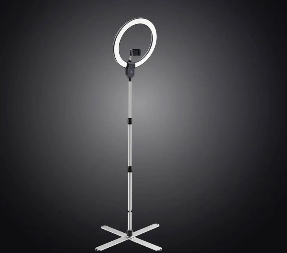 ✨ Brand New Daylight Aura Ring LED Floor Lamp image indicator(7)