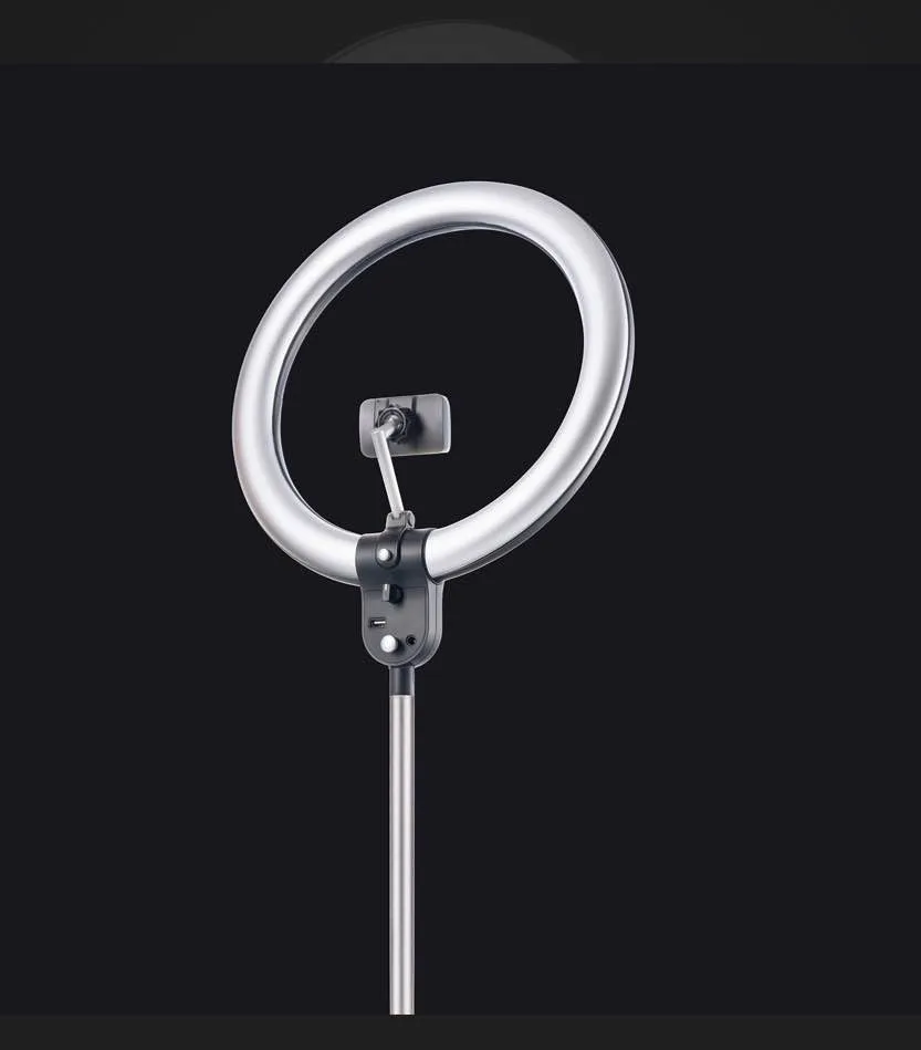 ✨ Brand New Daylight Aura Ring LED Floor Lamp image indicator(9)