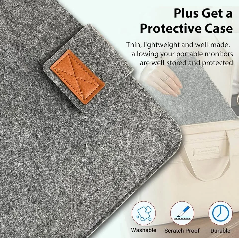 18.5" IPS Travel Monitor - FHD, 100Hz, Works w/ Consoles image indicator(6)