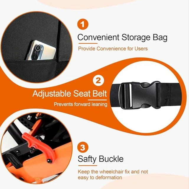 Brand New Transport Travel Wheel Chair image indicator(7)