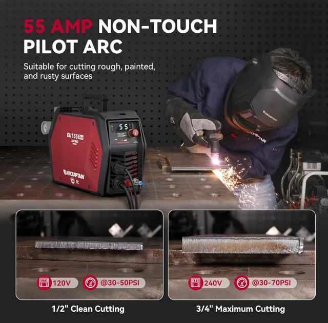 ARCCAPTAIN Plasma iControl Cut55 Pro image indicator(6)