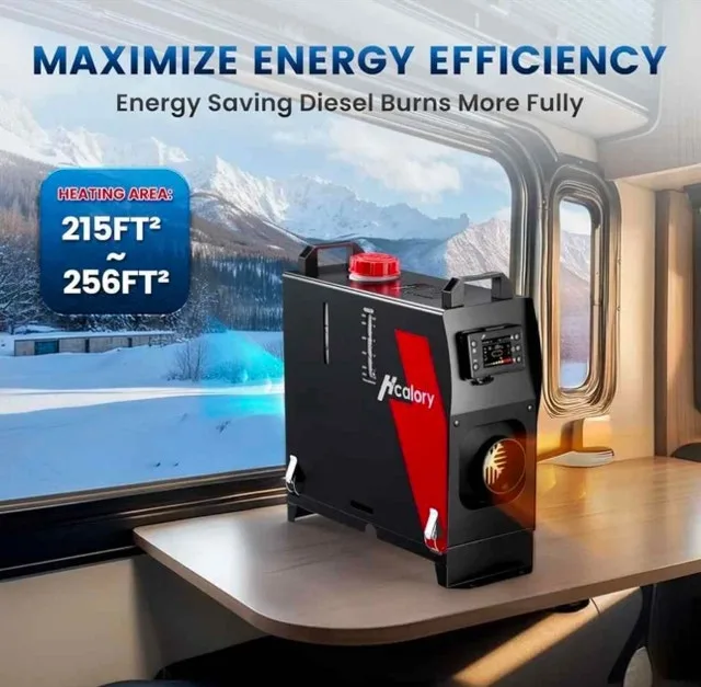 8KW Portable Diesel Air Heater with App Control image indicator(6)