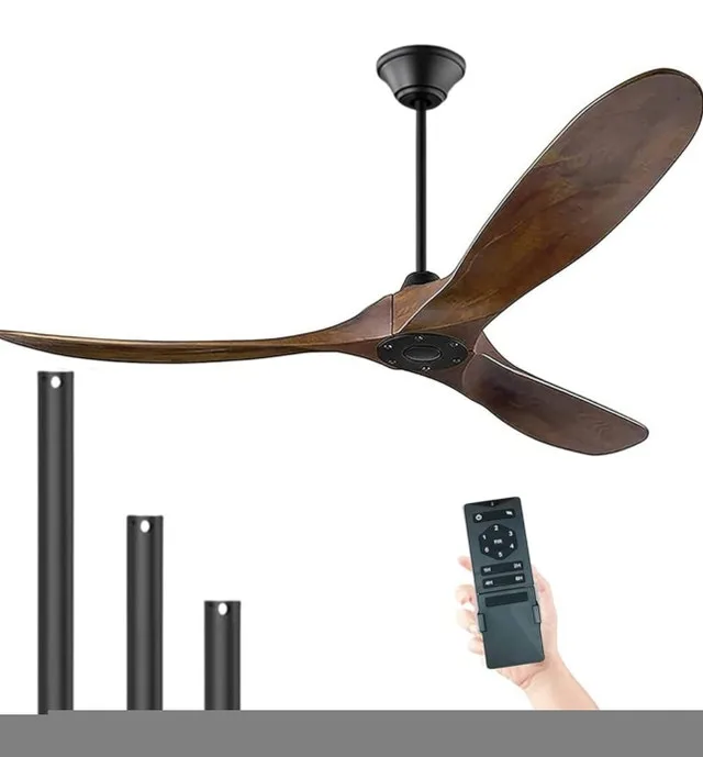 Large 70” Outdoor/Indoor Ceiling Fan - Brand New image indicator(2)