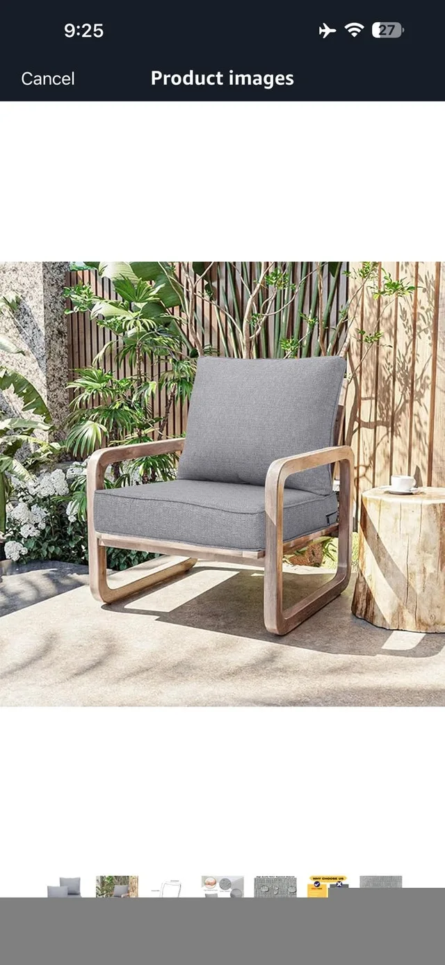 Brand New Sealed Indoor/Outdoor Patio Cushions image indicator(2)