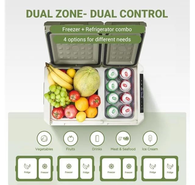 Brand New Bodega Dual Zone 40L Car Fridge/Freezer image indicator(3)