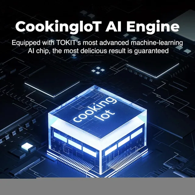 Brand New TOKIT Omni Cook C2 - 21 in 1 Robotic Cooking Machine image indicator(6)