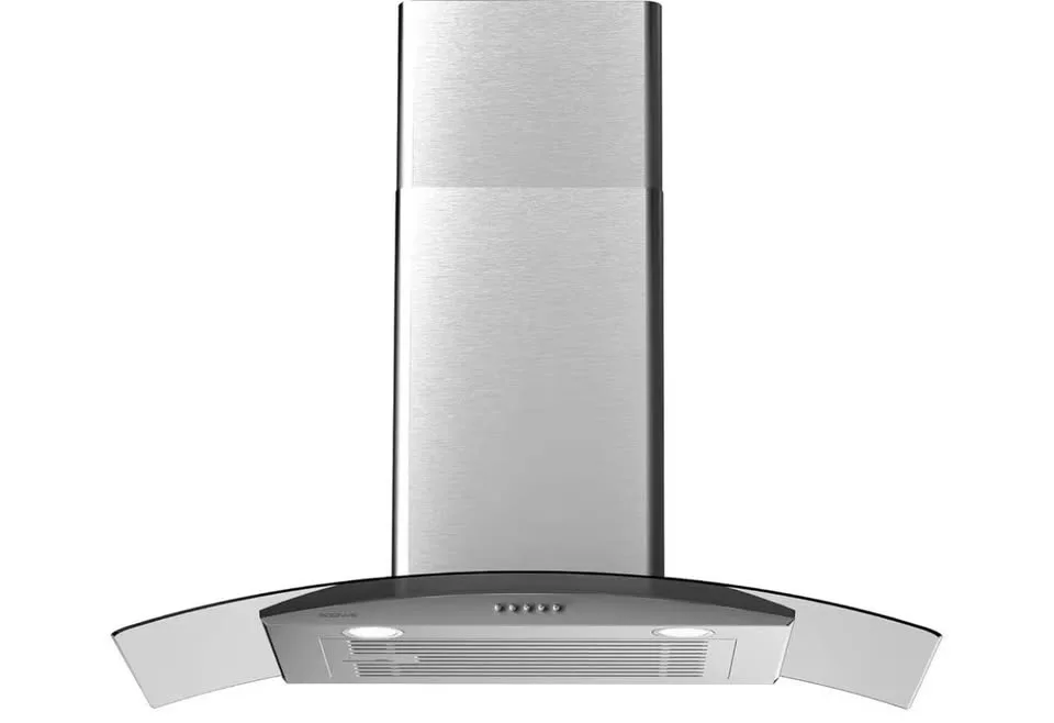 30” Curved Glass Range Hood – 450 CFM, Stainless Steel, LED image indicator(8)