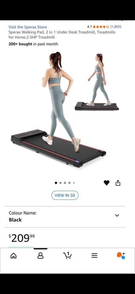Walking Pad, 2 in 1 Under Desk Treadmill - photo 3