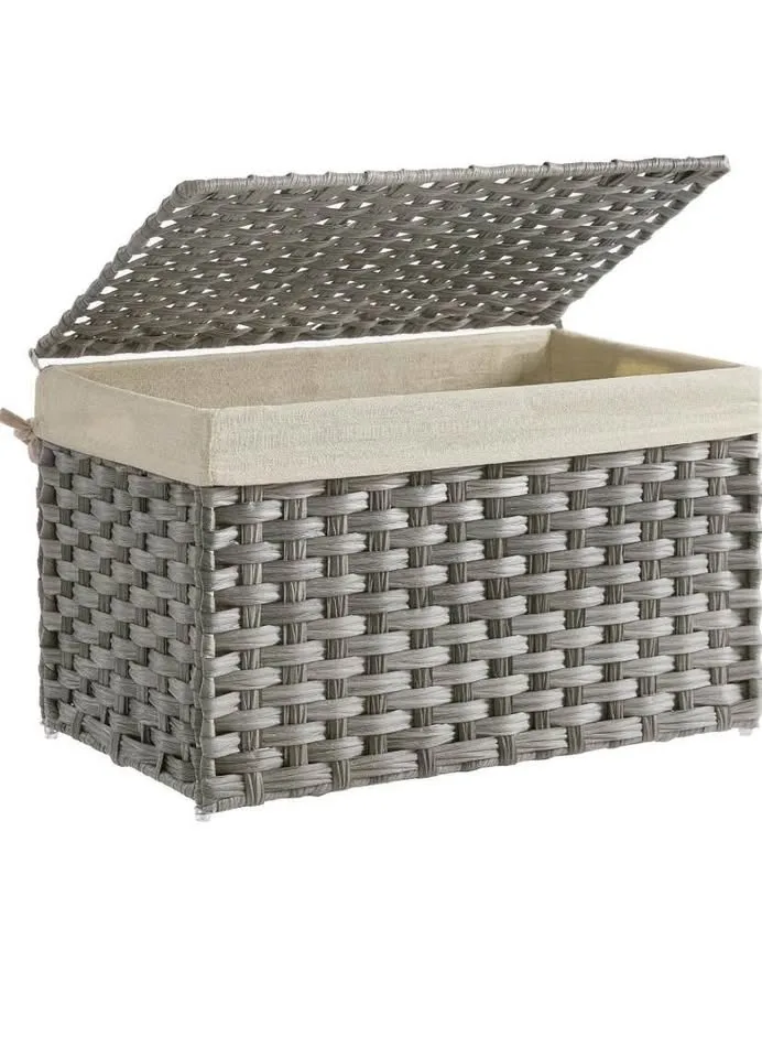 SONGMICS 65L Storage Basket with Lid - BRAND NEW image indicator(5)