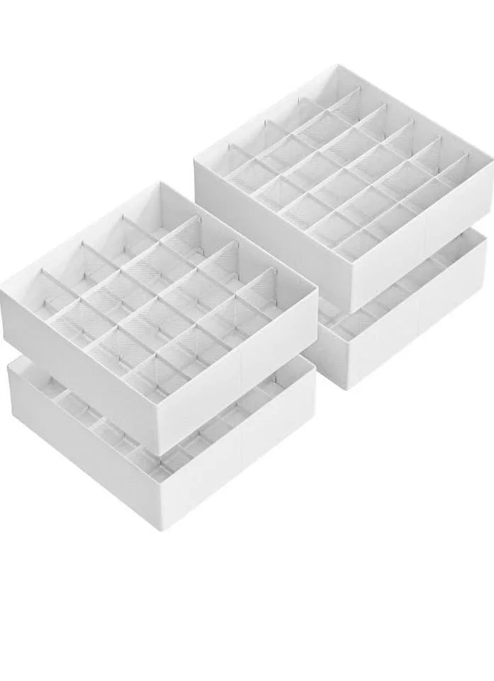 Brand New SONGMICS 4-Pack Drawer Organizers image indicator(2)