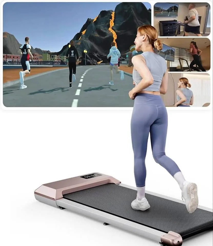 Superun Raceable Walking Pad – 35.5” Under Desk Treadmill