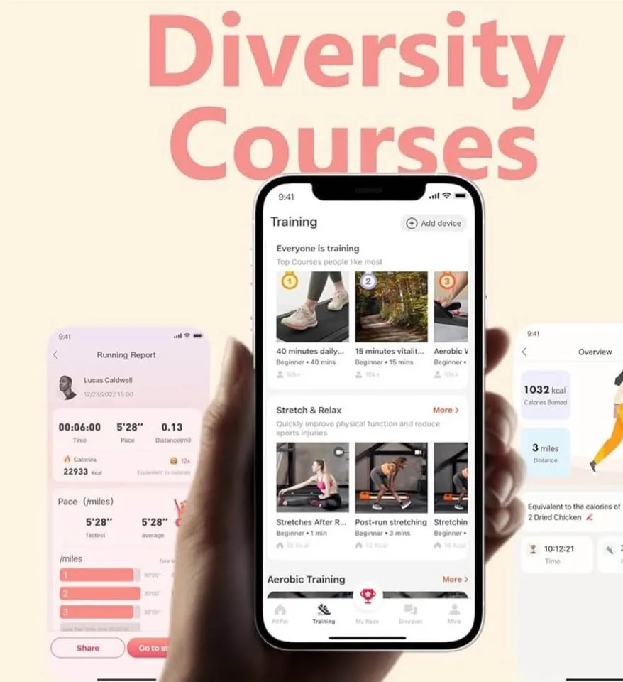 Superun Raceable Walking Pad – 35.5” Under Desk Treadmill image indicator(3)