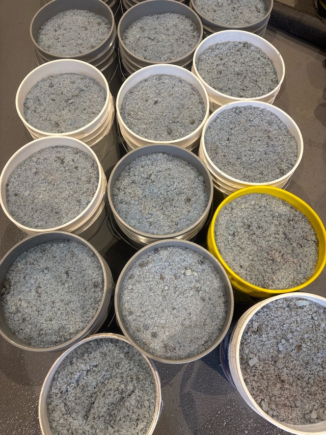 5 gallon buckets of salt - photo 2