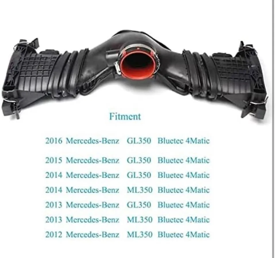 Mercedes-Benz Air Intake Duct with Air Mass Sensor image indicator(7)