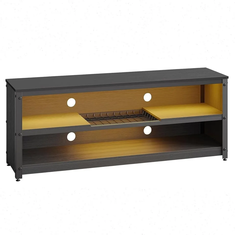 Bestier Gaming TV Stand with LED Light for TVs up to 60 Inch, En image indicator(5)