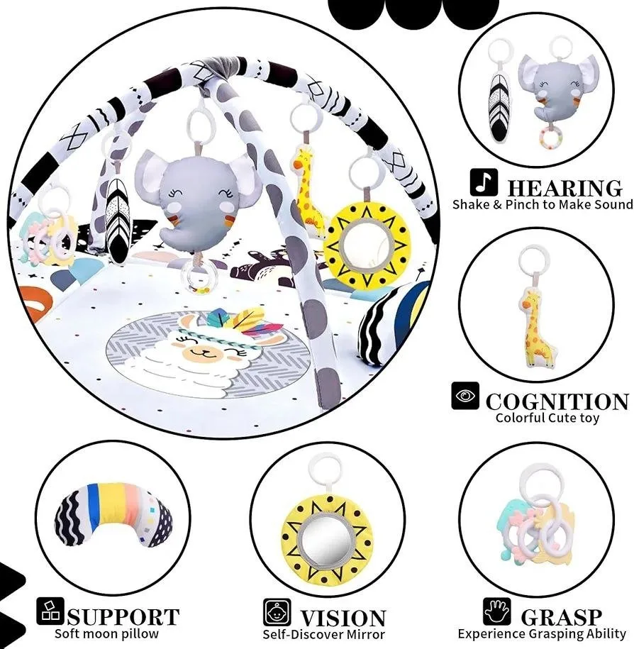 TFDER 8-in-1 Baby Gym Play Mat - NEW image indicator(7)