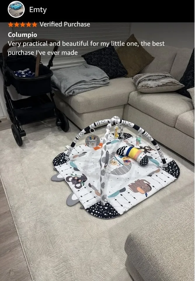 TFDER 8-in-1 Baby Gym Play Mat - NEW image indicator(9)