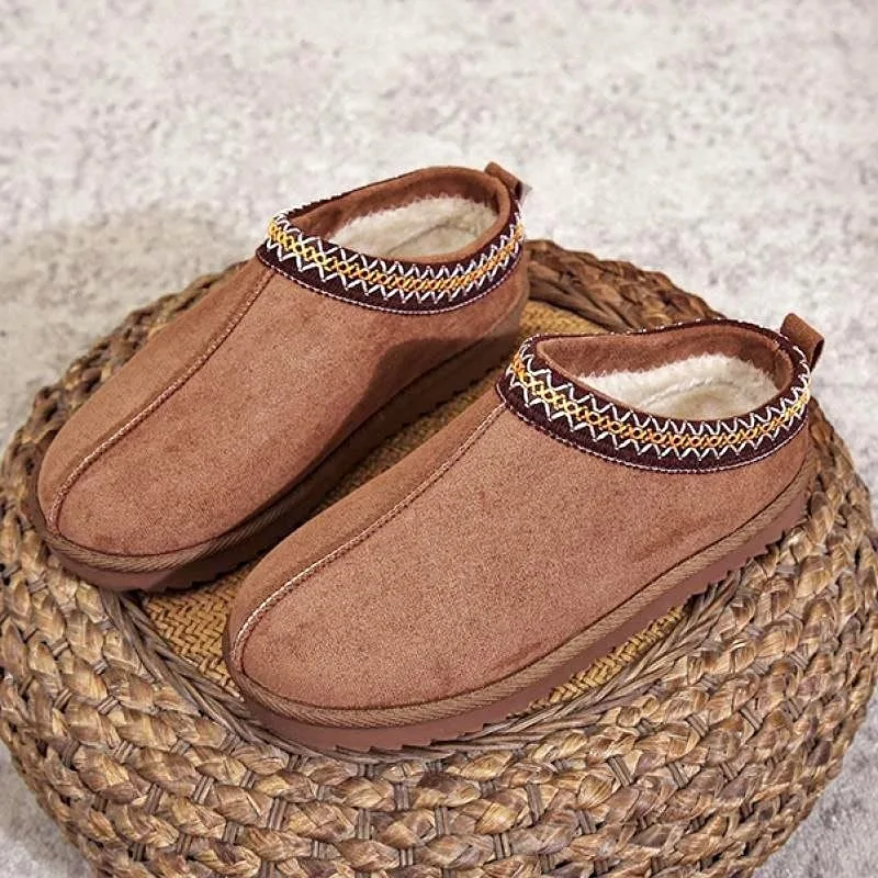 Women’s Platform Mini Boots Slippers