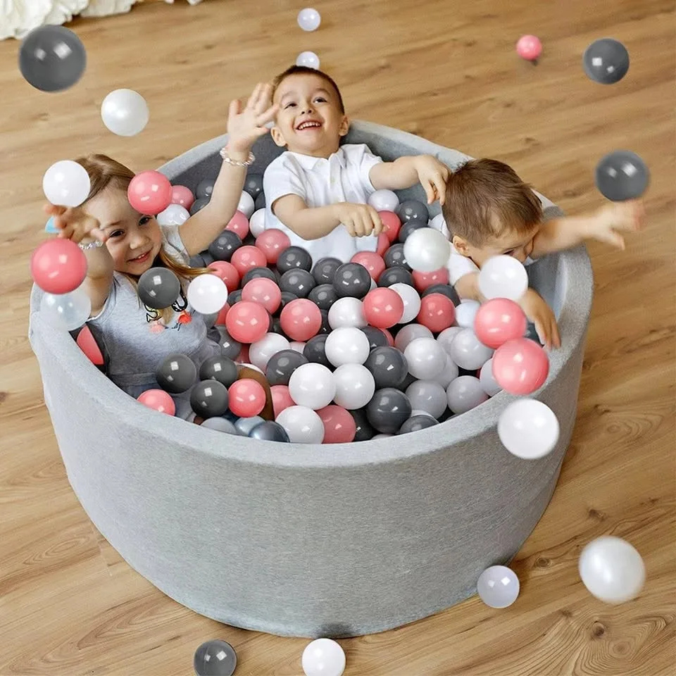 NEW Soft Foam Ball Pit 90x30cm – Perfect for Toddlers