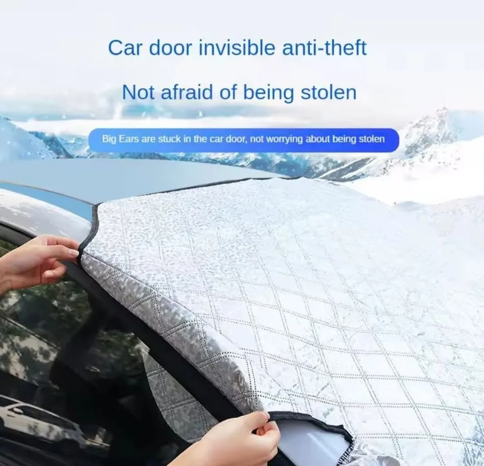 NEW Car Windshield Snow & Sun Cover 57 x 44 image indicator(3)