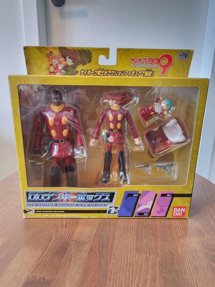Cyborg 009 Number Box Action Figures Full Set - photo 3