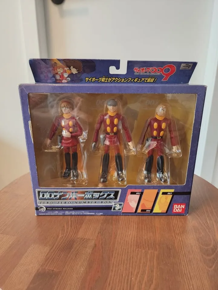 Cyborg 009 Number Box Action Figures Full Set image indicator(4)