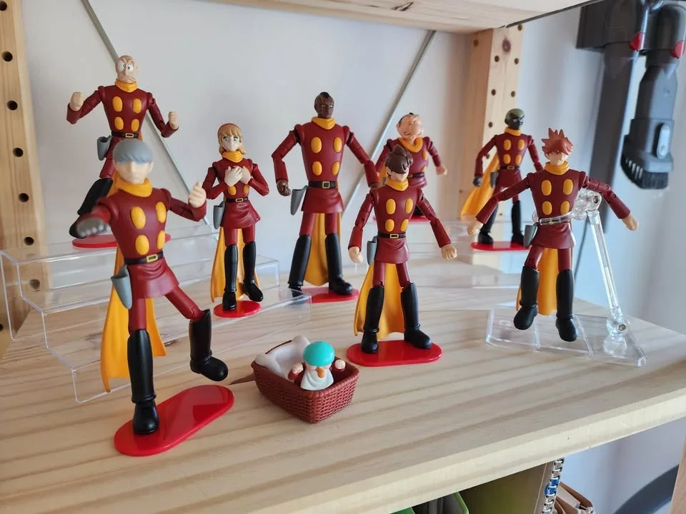 Cyborg 009 Number Box Action Figures Full Set image indicator(7)