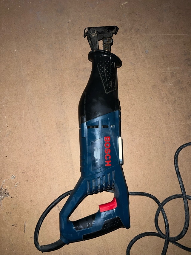 Bosch reciprocating saw