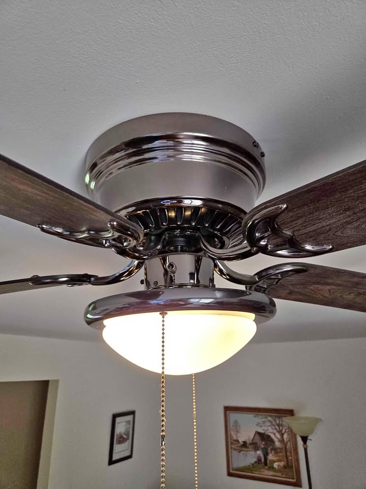 Hampton Bay 44 inch oil rubbed bronze ceiling fan
