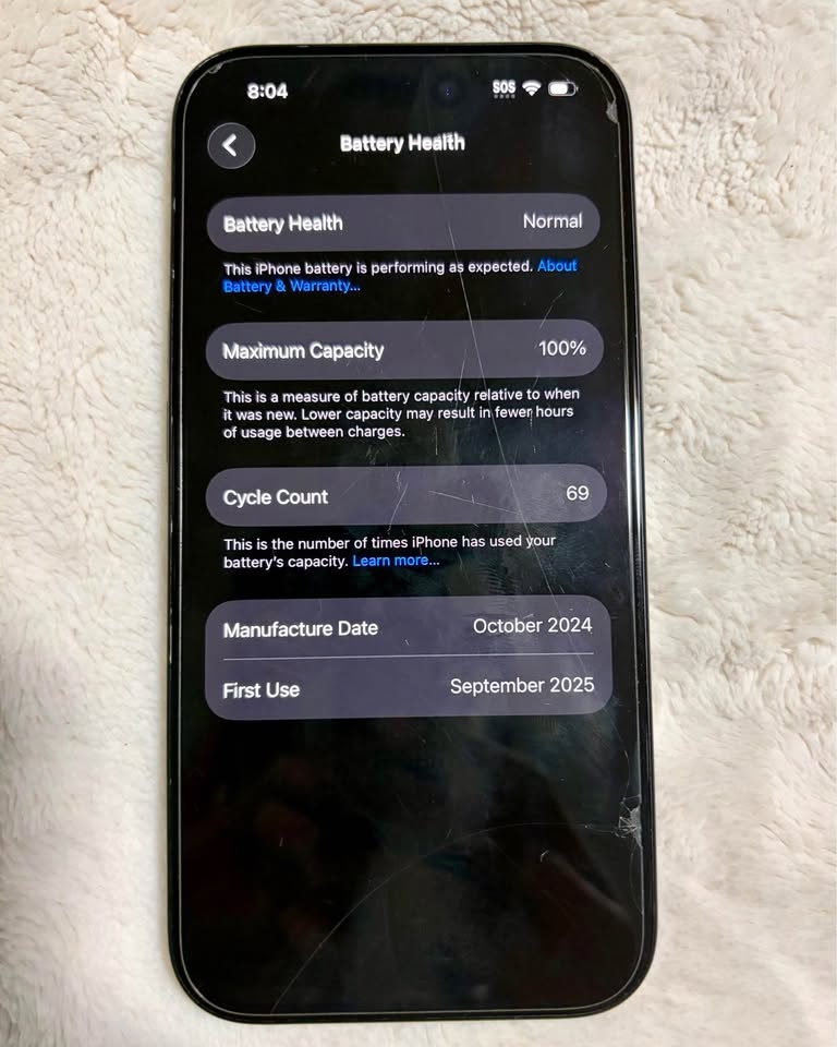 ⭐ FOR SALE: iPhone 15 – 256GB – Black – 100% Battery – Excellent - photo 5