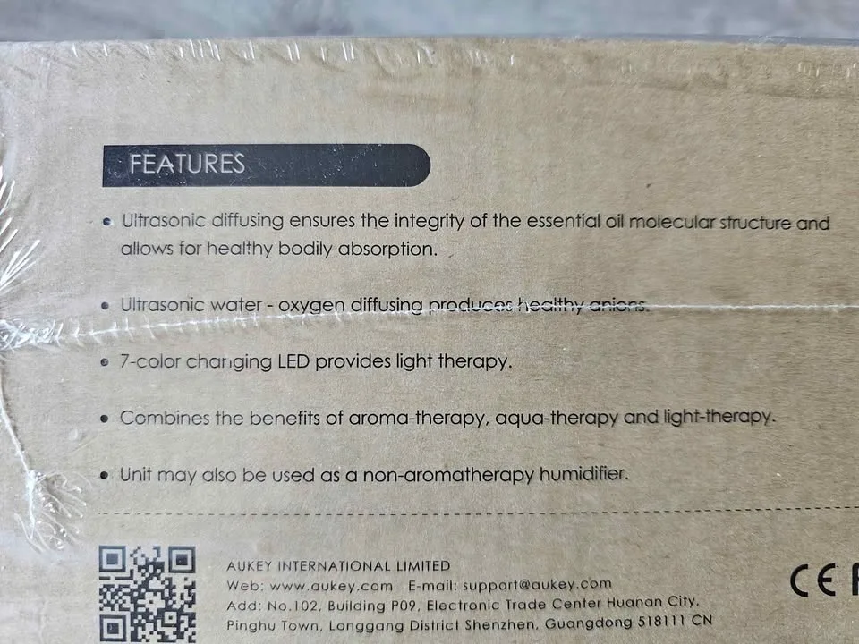 Aukey ultrasonic aroma diffuser image indicator(3)