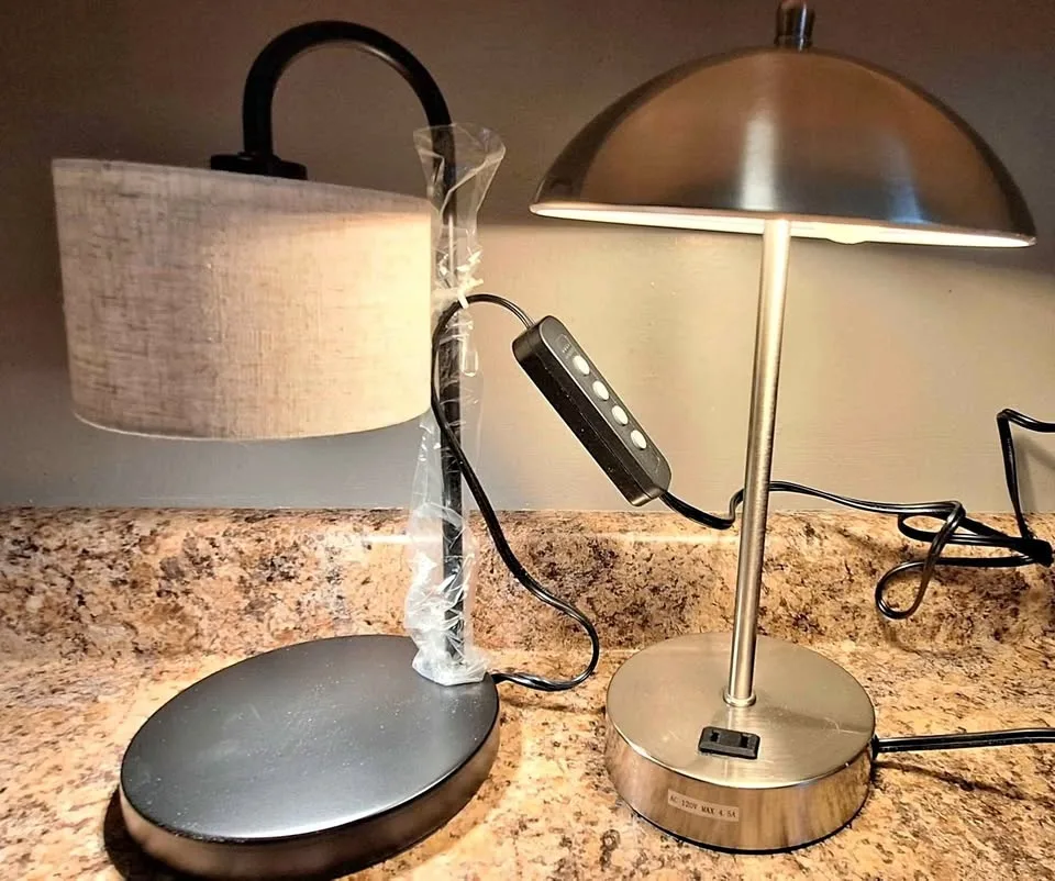 Two Table Lamps