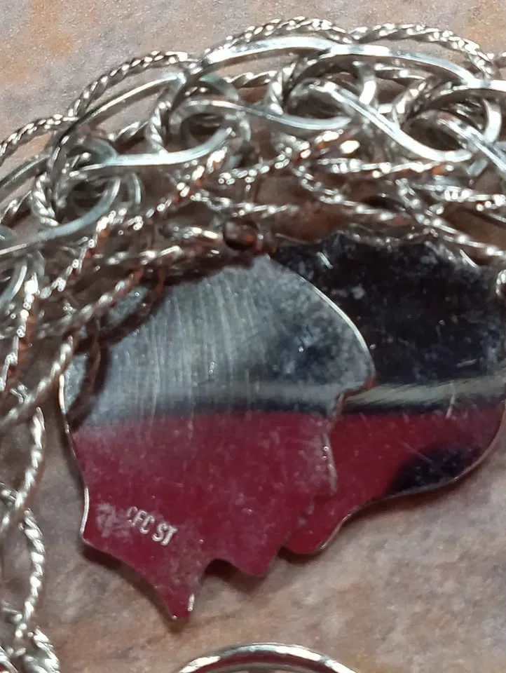 Vintage CFC Sterling Silver Charm Bracelet For Small Size Hands image indicator(8)